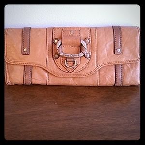 Juicy Couture Brown Leather Wallet
